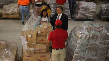 Se realizó un convivio con los voluntarios.