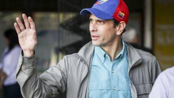 Enrique Capriles es gobernador del estado de Miranda.