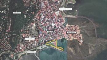 El color amarillo indica el área donde se ubicará el proyecto Puerta Sur.