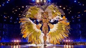 Panameña logra segundo lugar en traje típico en Polonia