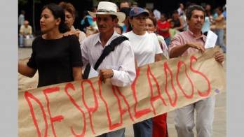 Un total de 1.456 familias de las diferentes veredas habían sido desplazadas.