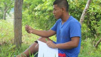 José Hernández, estudiante de III año periodismo.