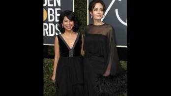 Actrices vistieron de negro.