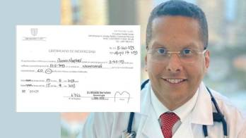 Doctor Sandoval aclaró que no firmó la incapacidad médica del expresidente Martinelli&nbsp;