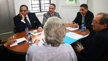 Gremios periodísticos visitaron al canal de televisión Next TV.