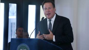 Varela dio un mensaje a la nación por canal 11.