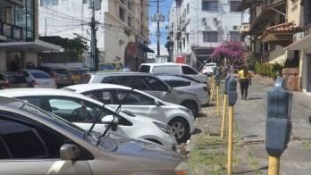 La tarifa de los estacionamientos este año es de 0.50 centavos.