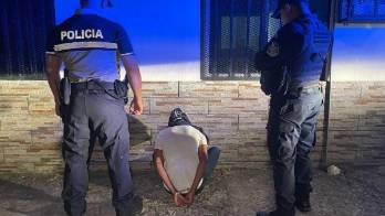 No pudo escapar con el botín