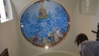 Pintan la historia del catolicismo en Panamá