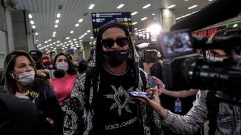 Ronaldinho está de regreso en Río de Janeiro