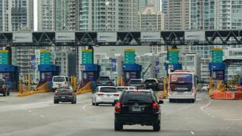 La sanción por no tener saldo en el Panapass se aplica desde diciembre de 2014.