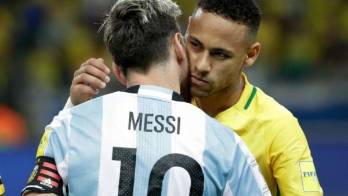 Messi y Neymar los protagonistas de este partido.