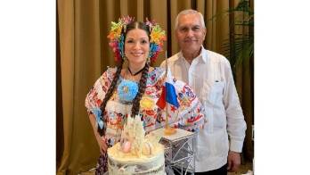 Ana Matilde celebró su cumpleaños a lo típico