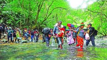Más de 140 mil migrantes han transitado por esta peligrosa selva.