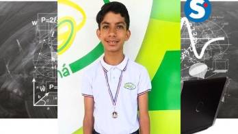 Con un diagnóstico de hiperactividad, en su escuela han sabido encaminarlo para potenciar toda su capacidad.