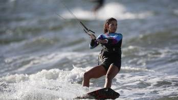 Punta Chame, en el área Oeste, es el lugar escogido para practicar este deporte.