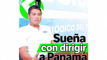 Sueña con dirigir a Panamá