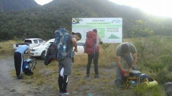 Ingresan 170 visitantes al volcán Barú