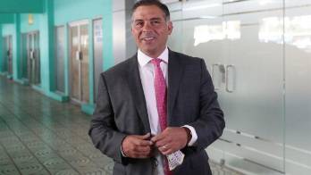 El exdiputado panameñista sonriente ante las cámaras dijo que dará la cara.