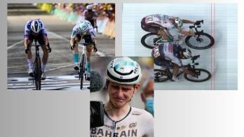 La organización revisó a través de la tecnología y determinó que Mohoric era el ganador de la etapa 19.