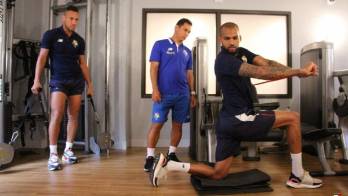 El equipo hizo gimnasio anoche y hoy entrenará en el National Sport Center a las 10:30 a.m.