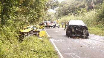 El fatal accidente se reportó en la vía Forestal, en Chilibre, cerca de la academia de Policía (Acapol)