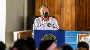 Cortizo en las giras de trabajo comunitario