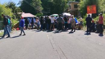 Las protestas amenazaban con una pérdida de productos agrícolas.