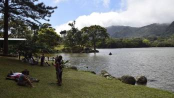 La Laguna es uno de los sitios más visitados en San Carlos por turistas y nacionales.