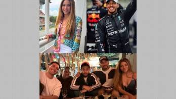 Shakira y Hamilton: ¿Un romance inminente?