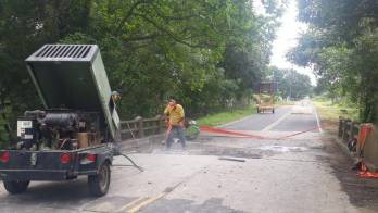 Cierran el puente de Sabana Grande