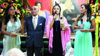 Anita Villalaz y Miguel Moreno, juntos