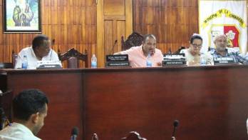 Sesión del concejo.