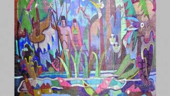 Los esposos Jeanine quisieron proyectar los saberes del pueblo guna, desde lo mítico y la creación del universo.