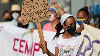 Hace un par de días se realizó una manifestación por la niñez de Panamá en el Parque Porras.