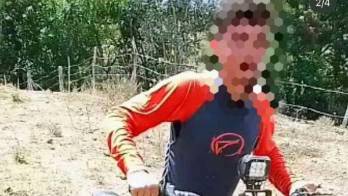 Intentó huir, pero fue capturado