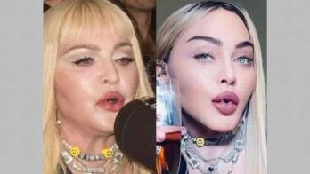 ¿Madonna no es la guial de la foto?