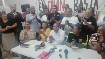 Organizadores de la huelga del martes en Colón denuncian&nbsp; intimidación del Gobierno