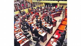 La Asamblea esta en extraordinarias.