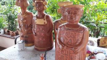 Proceso de elaboración de las piezas.
