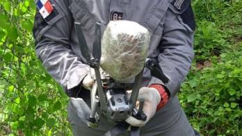 Incautan dron en centro penal Las Garzas