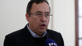 El ministro del Interior de Colombia, Alfonso Prada, en una fotografía de archivo.