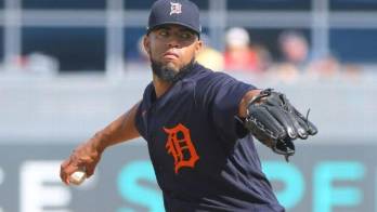 Darío Agrazal Jr de los Tigres de Detroit.