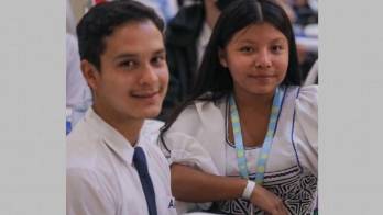 Fueron felicitados por el presidente.