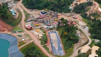 Mina de Oro de Molejón, en el distrito de Donoso, provincia de Colón.