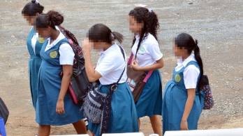 Las áreas de mayor incidencia de menores embarazadas son las indígenas y metropolitana.