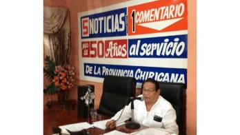 El periodista Monchi Cano.