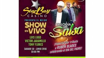 El grupo se llama la Trilogía de la Salsa.