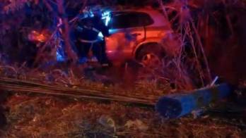 Accidente se registró la noche del sábado.