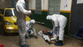 Valencia murió en el centro de salud